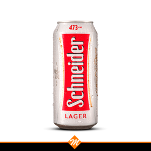 CERVEZA SCHNEIDER LATA X 473CC.