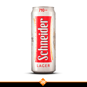 CERVEZA SCHNEIDER LATA X 710CC.