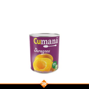 DURAZNO EN MITADES CUMANA S/TACC X 820GR.