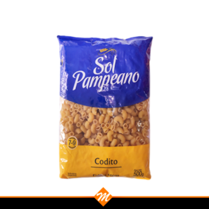 FIDEOS SOL PAMPEANO CODITOS X 500GR.
