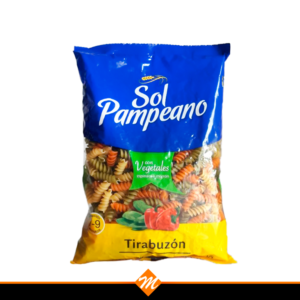 FIDEOS SOL PAMPEANO TIRABUZON TRISABOR X 500GR.