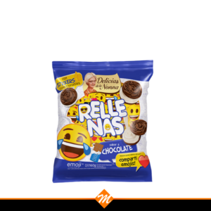 GALLETITA DELIC.NONNA RELL.CHOCO. EMOJI X 160GR.