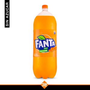 GASEOSA FANTA NARANJA S/AZUCAR PET X 3LT.