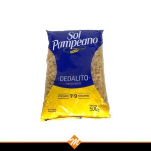 FIDEOS SOL PAMPEANO DEDALITOS X 500GR.