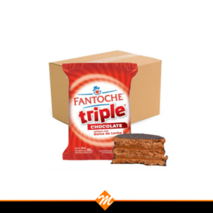 ALFAJOR FANTOCHE TRIPLE NEGRO X 24UN.