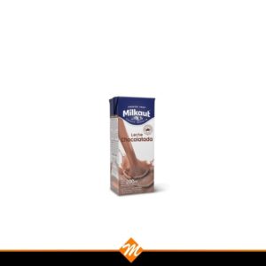 LECHE CHOCOLATADA MILKAUT X 200CC.