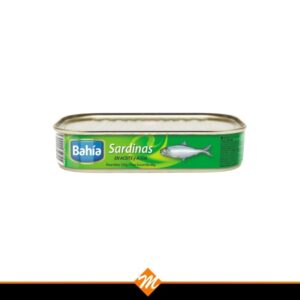 SARDINAS BAHIA EN ACEITE Y AGUA  X 125GR