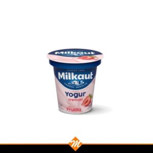 YOGURT MILKAUT ENT. FRUTILLA X 120GR.