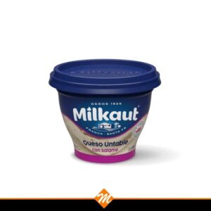 QUESO UNTABLE MILKAUT C/SALAME X 190GR.