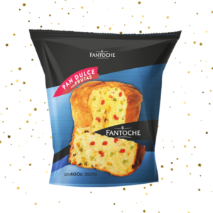 PAN DULCE FANTOCHE C/FRUTAS X 400GR.