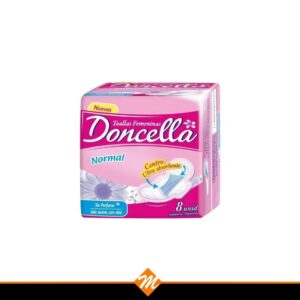 TOALLITA DONCELLA C/A NORMAL X 8UN.