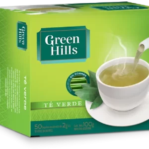 TE GREEN HILLS VERDE x 50 SOBRES